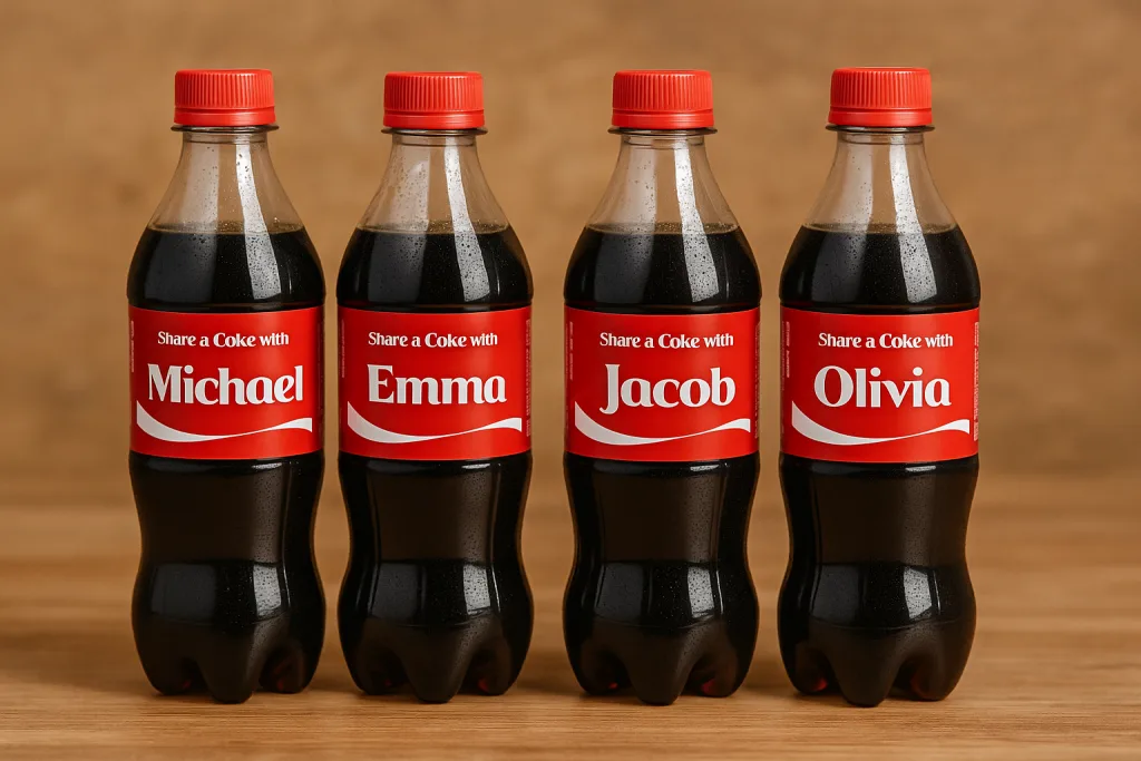 Персонализированный маркетинг на примере кампании Coca-Cola