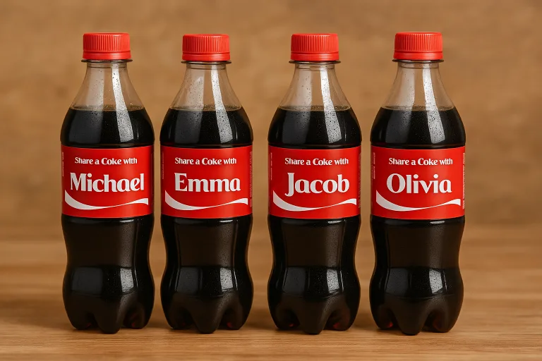 Персонализированный маркетинг на примере кампании Coca-Cola