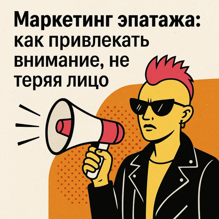 Маркетинг эпатажа: как привлекать внимание, не теряя лицо.