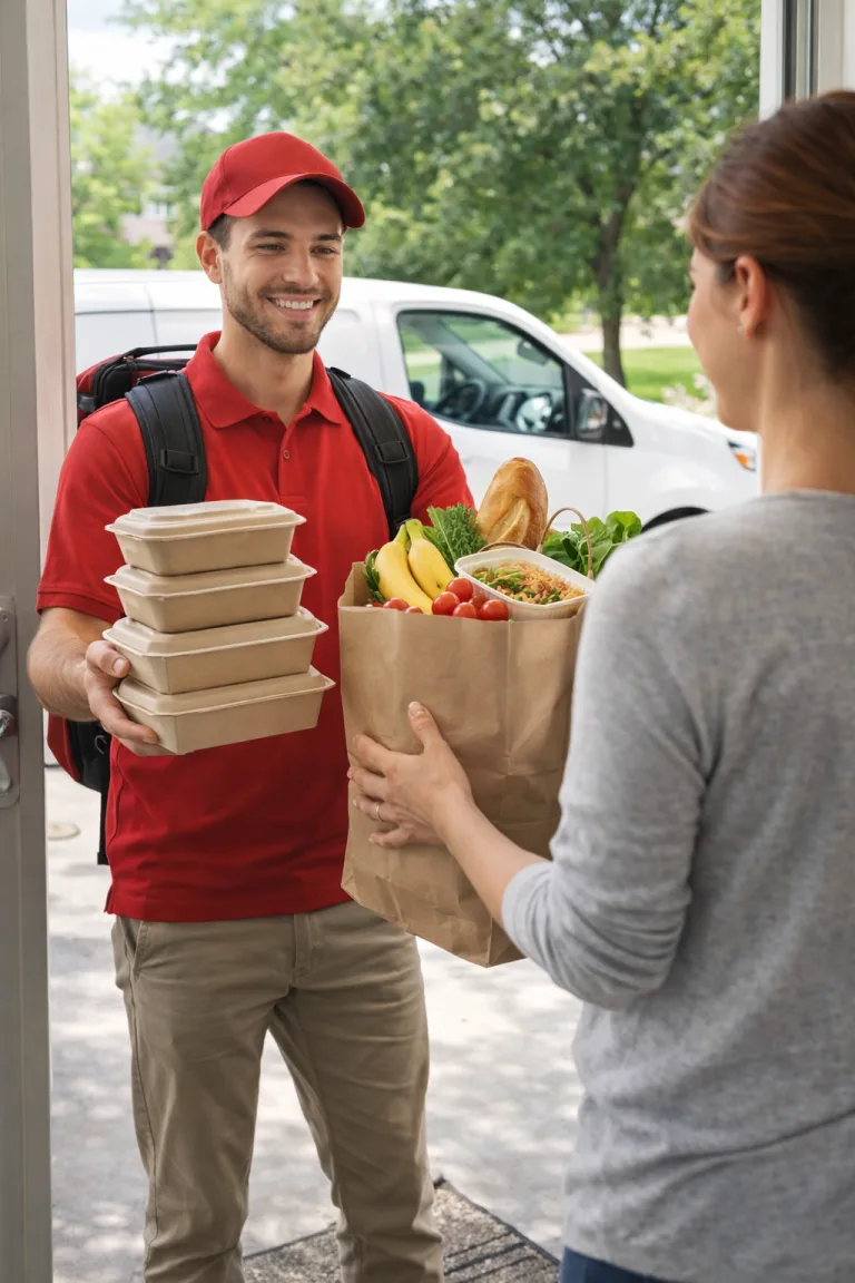 Как запустить службу доставки еды