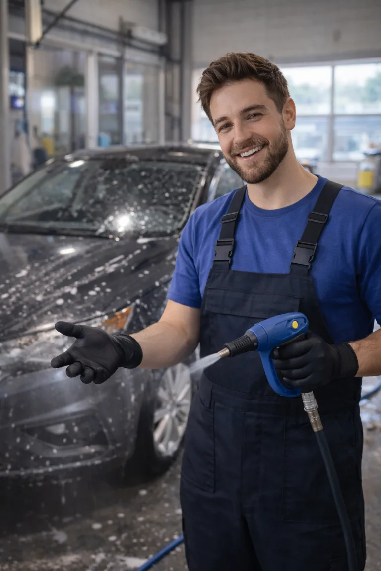 Как запустить автомойку