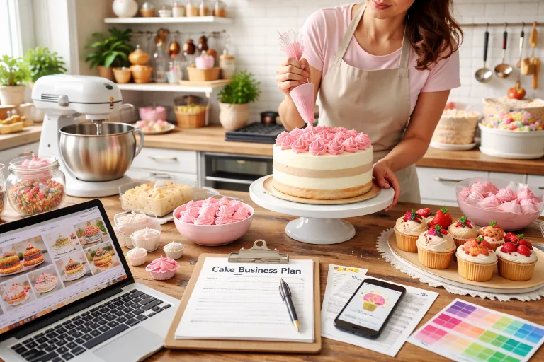 Как запустить бизнес по выпеканию тортов
