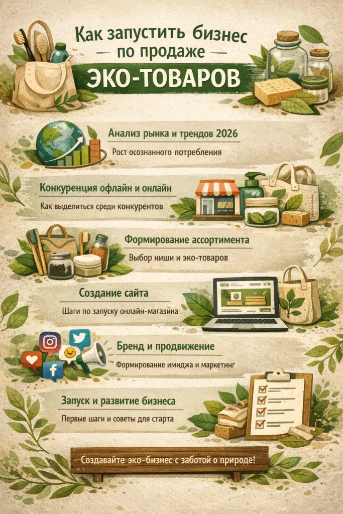 Как запустить бизнес по продаже эко-товаров