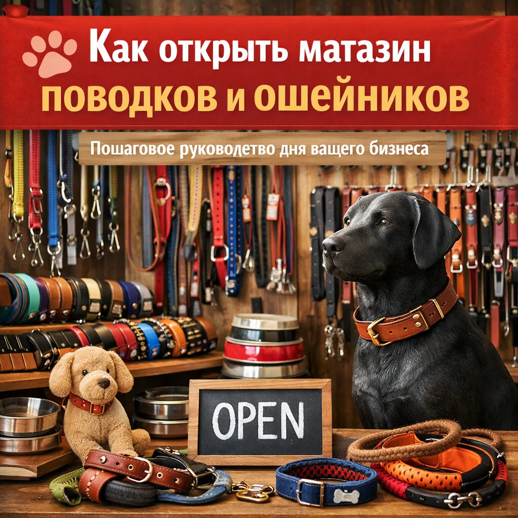 Как открыть магазин поводков и ошейников