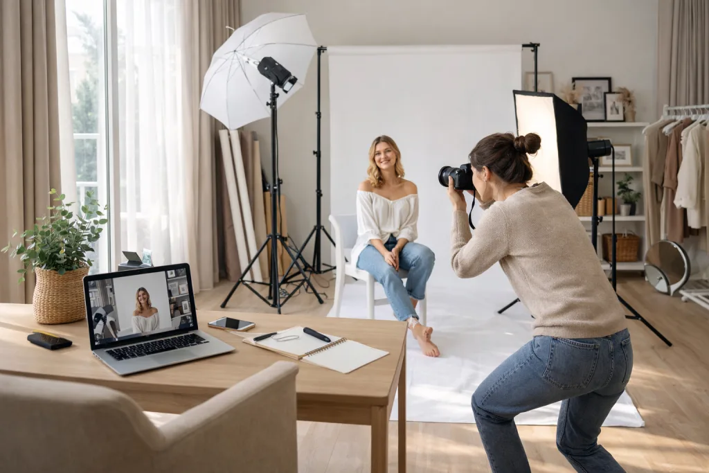 Как открыть фотостудию дома