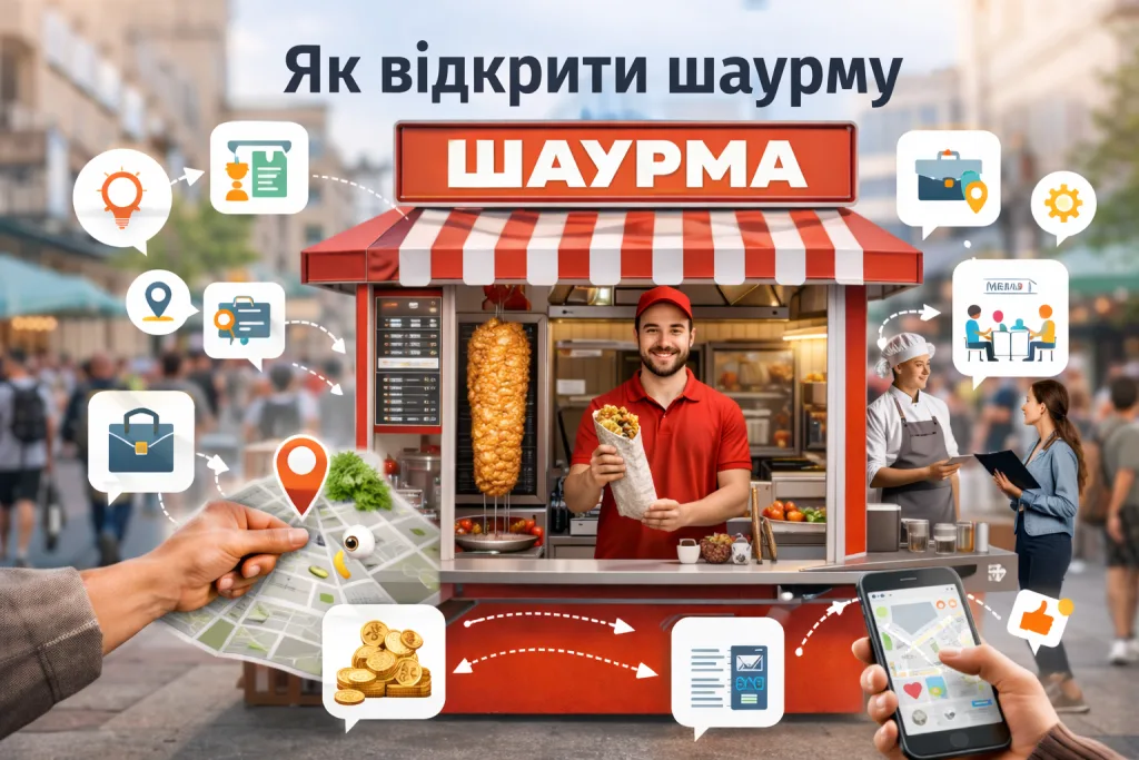 Как открыть шаурму