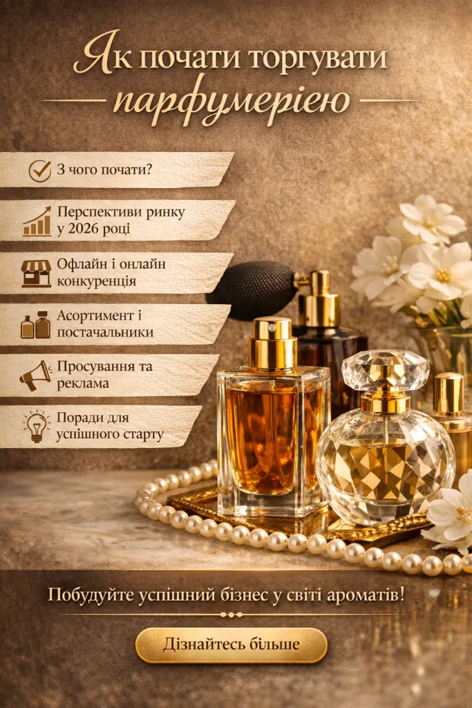 Як почати торгувати парфумерією