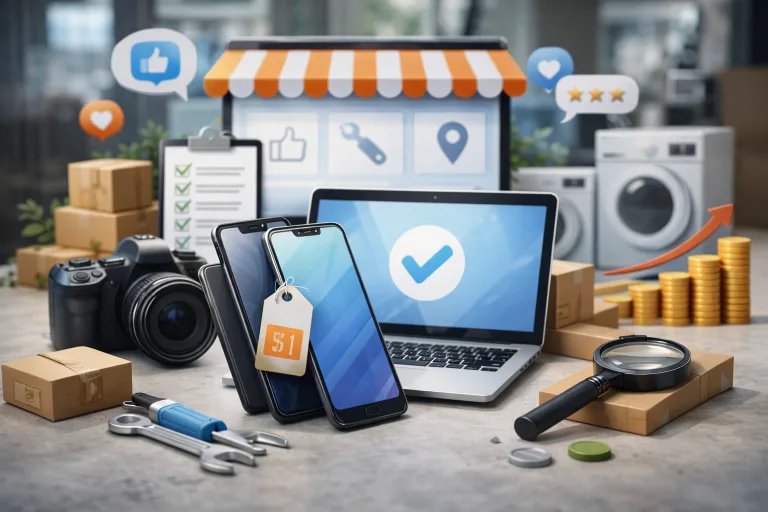 Як почати продавати б/в техніку