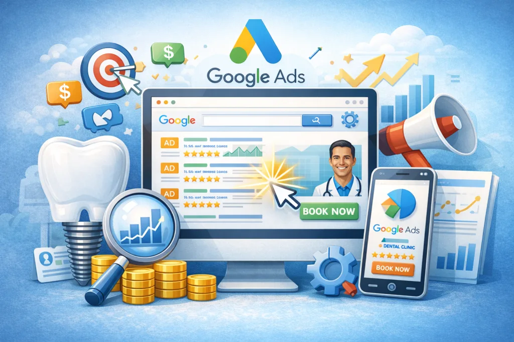 Контекстная реклама Google Ads для стоматологии