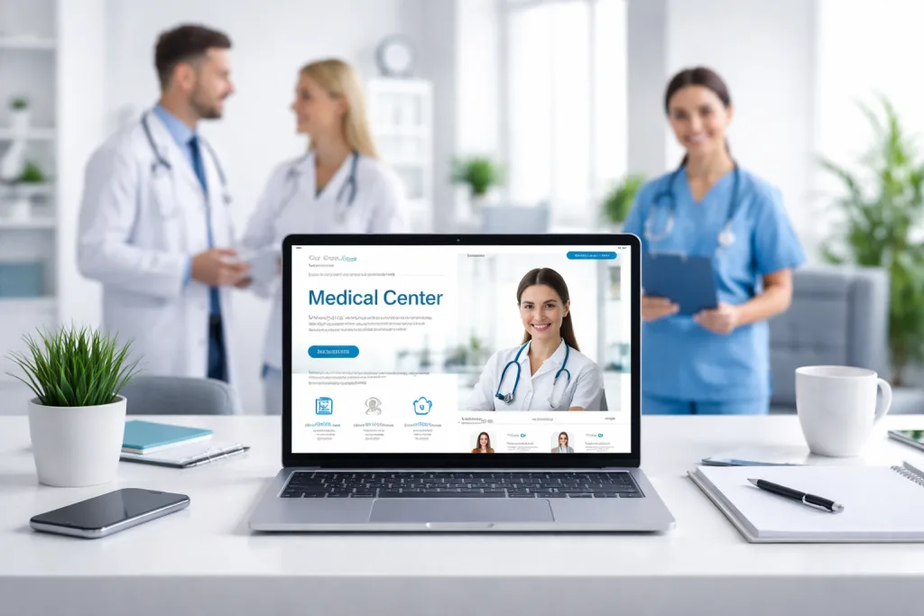 Разработка сайта для клиники