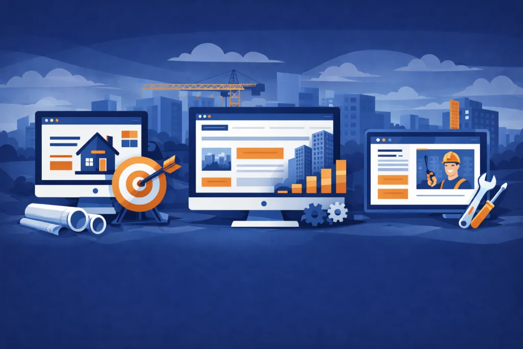 Форматы сайтов для строительных компаний