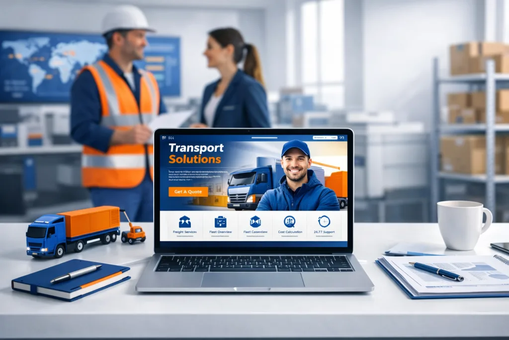 разработка сайта для для логистической компании