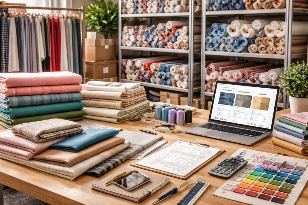 Як почати продавати тканини оптом
