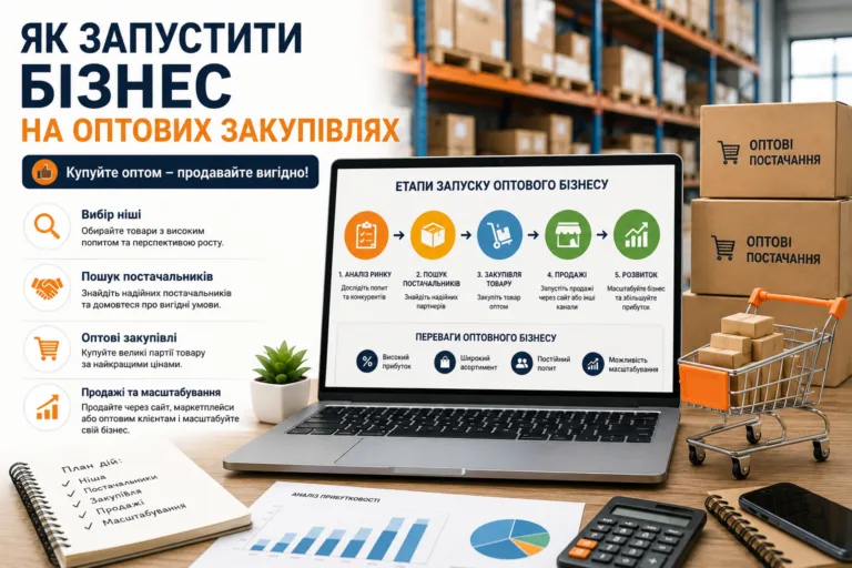 Як запустити оптовий бізнес